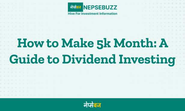 make 5k month with divident investing