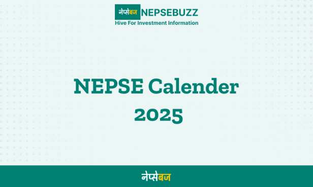 nepse calender 2025